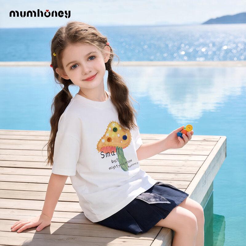 Heini Mumu Girl s Printed Short Sleeve Top L