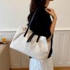 Simple Multi-Compartment Tote Bag Durable Versatile Handheld Bag Nylon Shoulder Bag  Travel