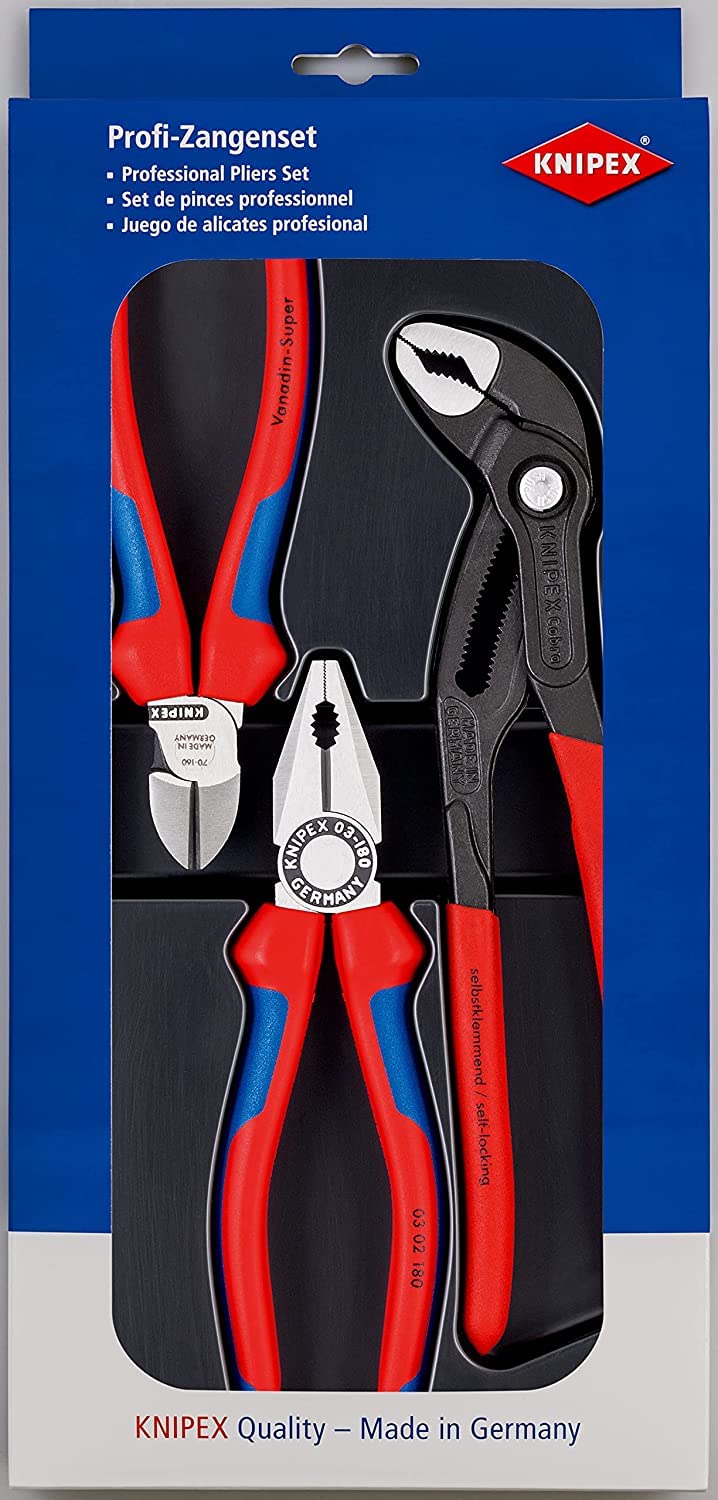 

KNIPEX KNIPEX 002009V01 Набор плоскогубцев красный красный