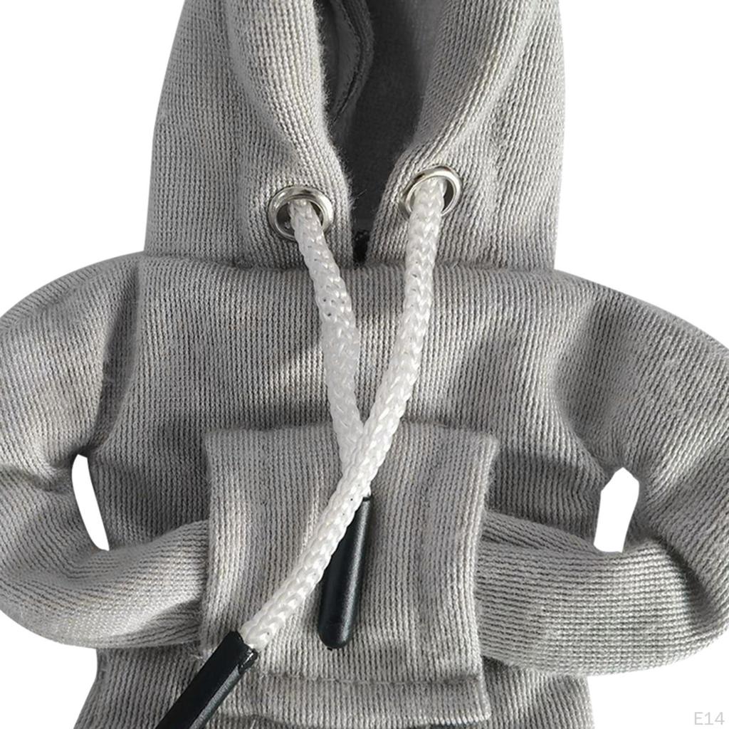 Auto Gear Shifter Knob Cover Protector Hoodie Sweatshirt Easy to Install Funny Decoration