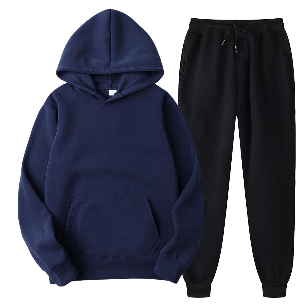 Spring And Autumn Men's Casual Sport 250g\m² Tracksuits Hoodies And Pants Clothing Oversized Sweatshirts Suits Hooded Coats