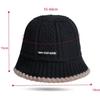New Knitting Bucket Hat Women Autumn Winter Cold-proof Thicken Fisherman Hats Casual Warm Beanies Panama Caps for Women Hats