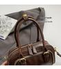 Women's 2024 Retro Handheld Crossbody Bowling Bag: Versatile & Stylish Design
