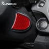 Real Soft Carbon Fiber Sticker For Subaru Crosstrek 2025 Impreza 2025 Car Below Steering Wheel Panel Interior Trim Accessories