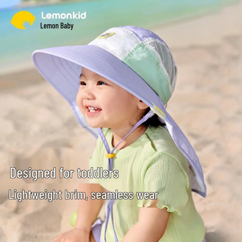 Lemonkid Kids' UV Protection Wide-Brim Sun Hat