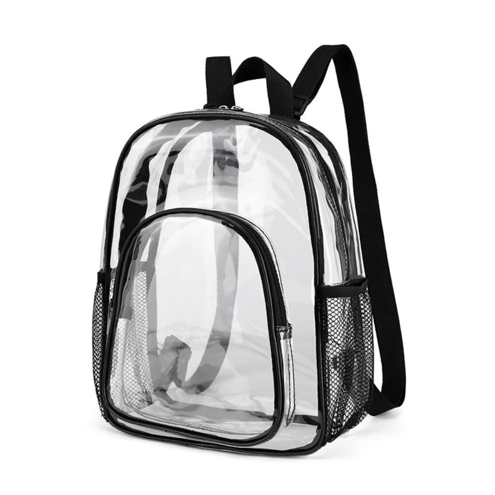 Water-Resistant Clear Backpack  for Concert Sport Event Work Security Travel Festival