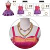 Barbie Life In The Dreamhouse Barbie Cosplay Kostüm Mit Satin Und Baumwollstoff Für Anime Fans