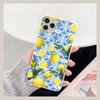 Fruit Lemon Phone Case For IPhone 14 11 12 13 Mini Pro Xs Max 8 7 6 6S Plus X XR Solid Candy Color Case
