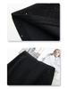 2025 New Spring High-Waisted Gray Sequin Midi Pencil Skirt for Women