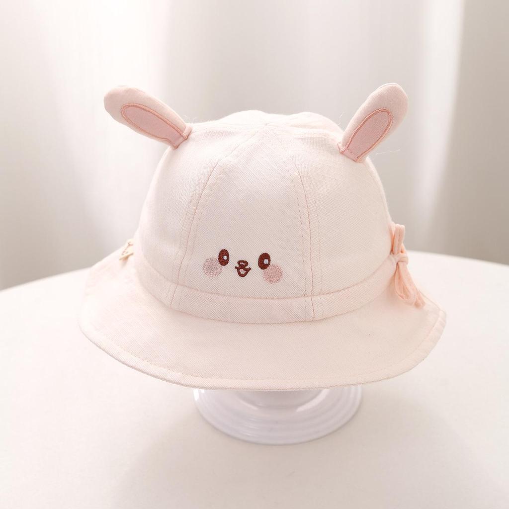 Cute Animal Children's Sun Protection Bucket Hat for Boys and Girls - Adorable Spring Fisherman Hat for Small Children