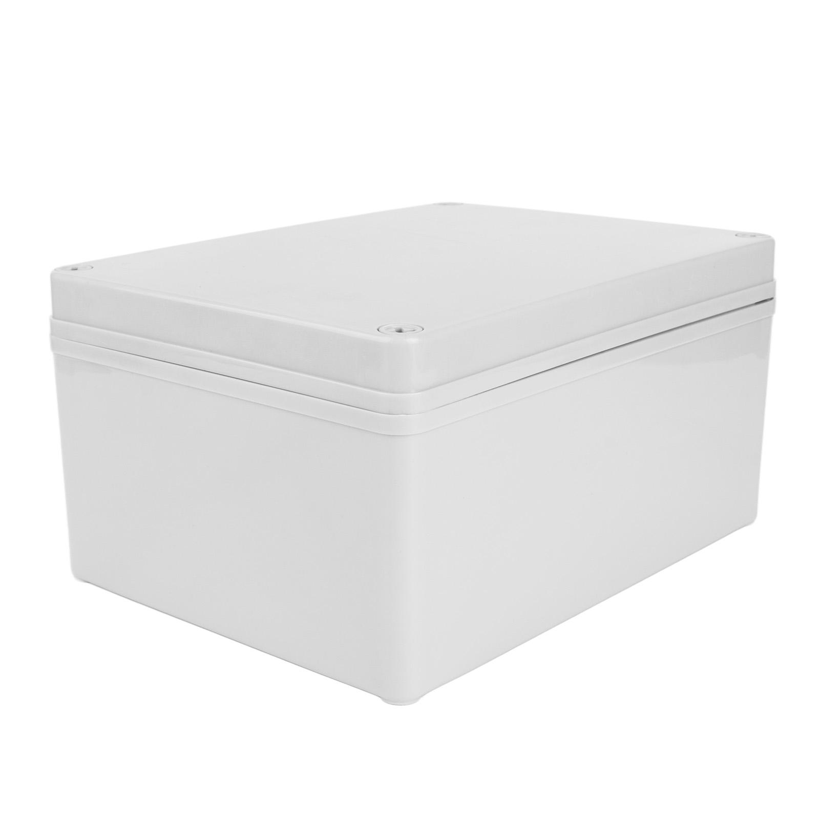 

Outdoor Junction Box with Mounting Plate ABS Plastic IP67 Waterproof Electrical Project Box Gray