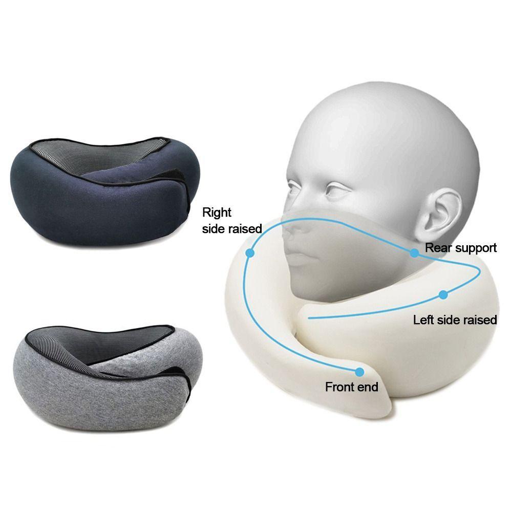 U-shaped Travel Neck Pillow Adjustable Camping Sleeping Cushion New Airplane Cushion