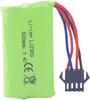 7.4V 500mAh Vysokorychlostní lithiová baterie – 1 kus – Kompatibilní s RC modely lodí, aut a lodí EC16 DE85