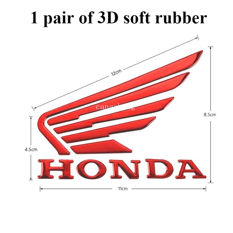 JBH4 Honda Sticker Body Decoration CBR600RCBR500RCBR1000RRCB190SSPcx125 Motorcycle Sticker Accessories Circular 3D Label Accessories
