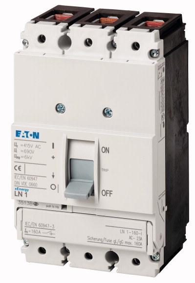 LN1 power switch, 3-pole 160A LN1-160-I