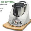 Kitchen Counter Glider Board Protective Sliding Meat Cooking Machine Base Wooden Mobile Tray TM5 TM 6  Processor Pad