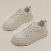 Fashion Lace-up Synthetic Leather Women Breathable Sneakers Woven D Shoes Sneakers Women Sports Bascket 2025summer Outings Luxury