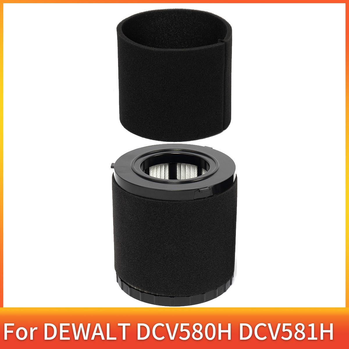 DCV5801H HEPA Filter For DEWALT DCV580H DCV581H 20V MAX Wet/Dry Vacuum, Cordless and Corded Portable 2 Gallon Shop Vac Cleaner