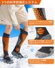Vihir Ski- und Snowboard-Set aus dicken Outdoor- und Bergsteigersocken, Unisex, Socken, 2, Herbst-/Winteraktivitäten, Unterstützung, Wärme, Atmungsaktiv,