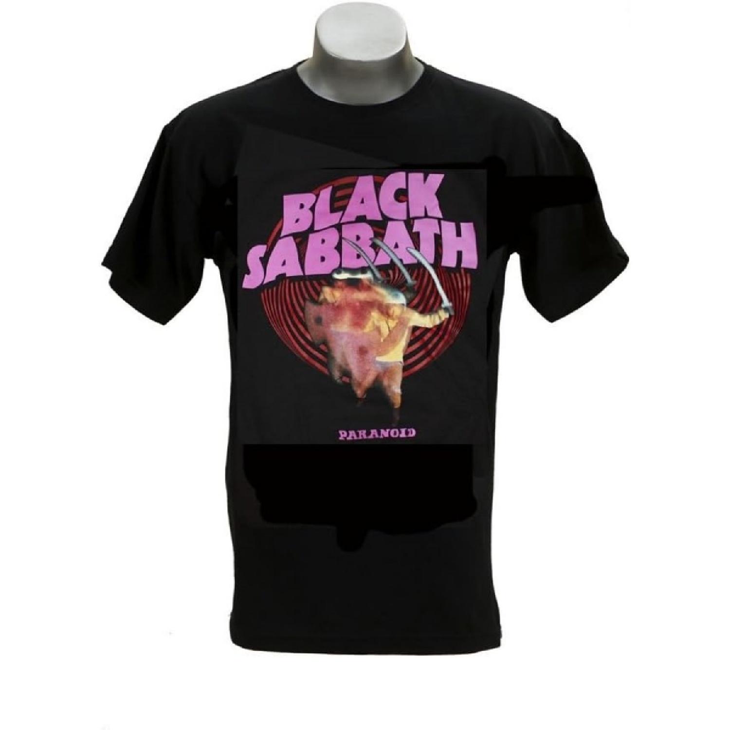 RGM834 Black Sabbath Paranoid Футболка Размер_ БОЛЬШОЙ S