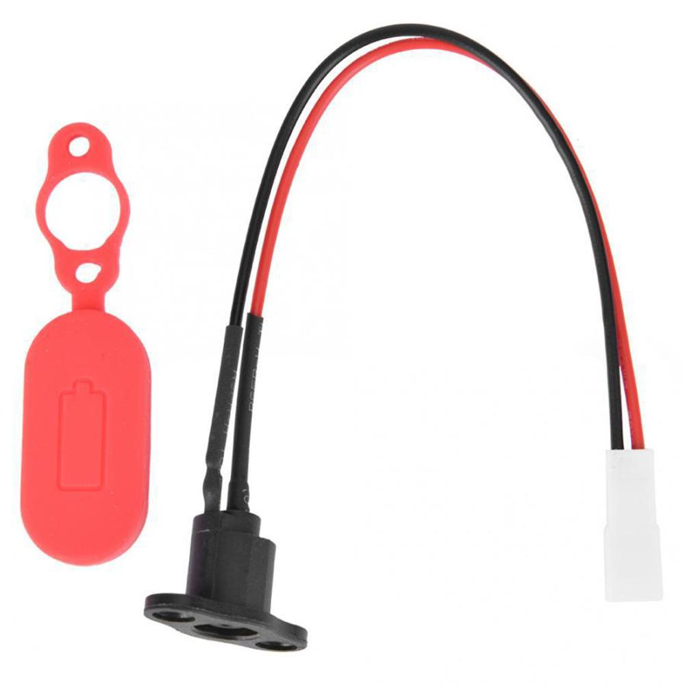 For Xiaomi M365/Pro Charging Port + Waterproof Cover Electric Scooter Replacement Part
