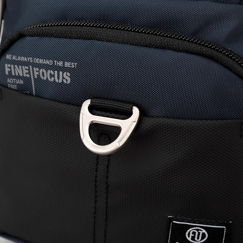 Men's Outdoor Small Bag Oxford Shoulder Crossbody Bag Mobile Phone Bag