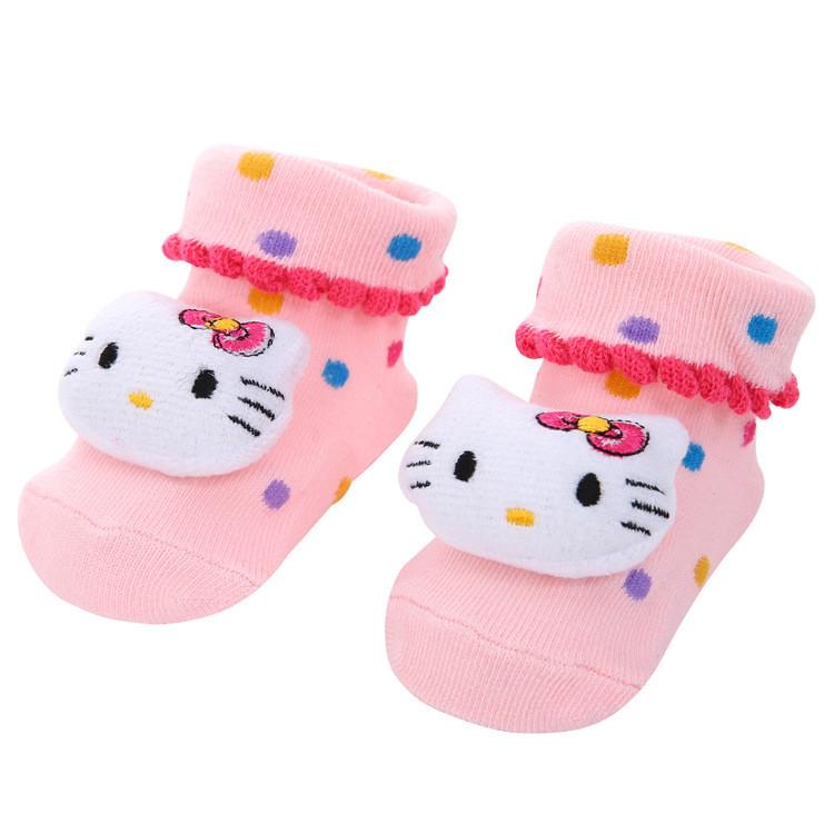 3D Baby Soccer Socks Anti-Slip Cotton Infant Socks Cute Football Pattern Soft Newborn Toddler Socks for Baby