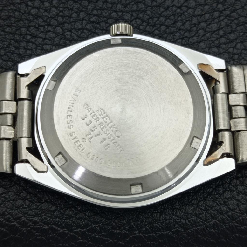 REFURBISHED SEIKO 5 AUTOMATIC MENS WATCH JAPAN MADE GREEN DIAL CUSTOM a440099-2 QV90-a440099