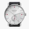 Fashion Business Blue Face Gold Shell Silver Shell White Face Alloy Ultra Thin Two And A Half Needles Men'S Quartz Watch 811