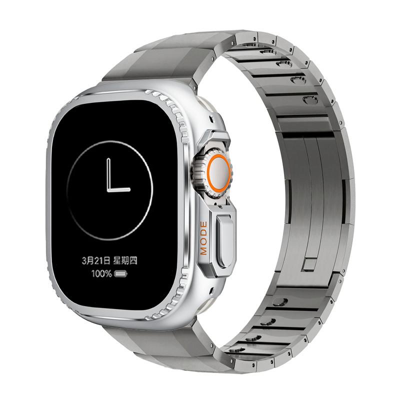 Luksusowa Stal Nierdzewna Koperta+ Pasek Do Apple Watch Seria 11/10 42mm 46 49 45 44mm Metalowy Do Iwatch Ultra3/2/1 9 8 7 6 5 4 SE3/2