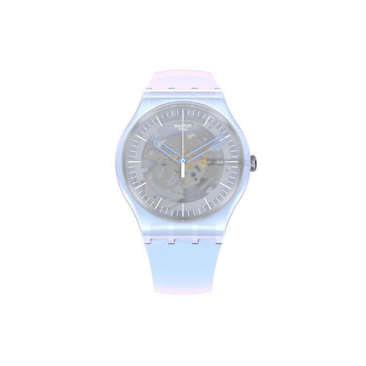 Swatch New Gent Series Quartz Movement Simple Trend Waterproof Watch Women Watches Blue SUOK154 Blue