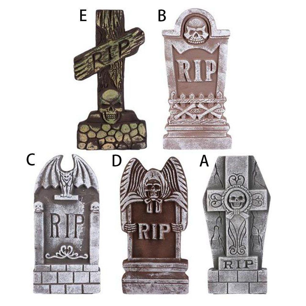 Ghost Festival Decoration Skull Tombstone Halloween Tombstone Tombstone Ornament Tombstone Ghost