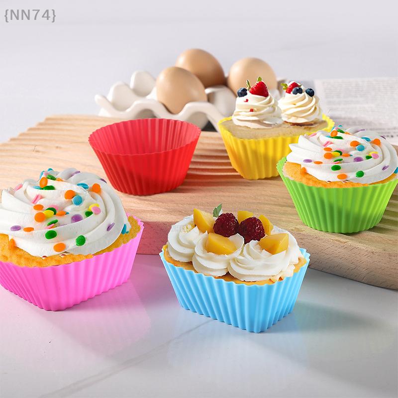 3/4 Stück Silikon Lunchbox Trennwände für Kinder Schulkinder Lebensmitteltrenner für Bento Box Silikon Cupcake Förmchen Backform
