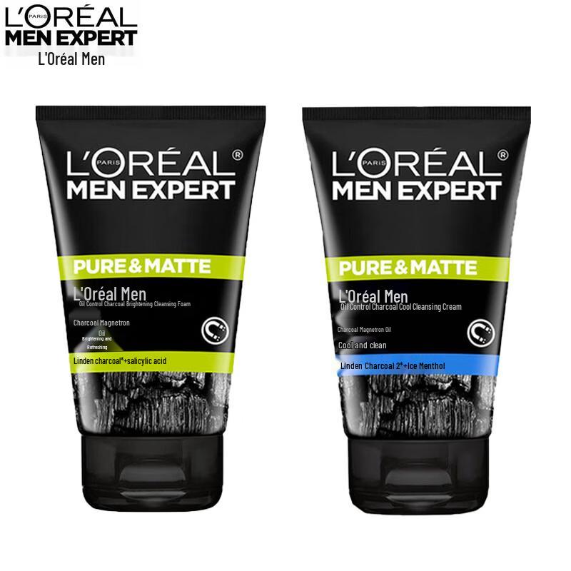 L Oréal Men s Oil Control Face Cleanser Duo Pack