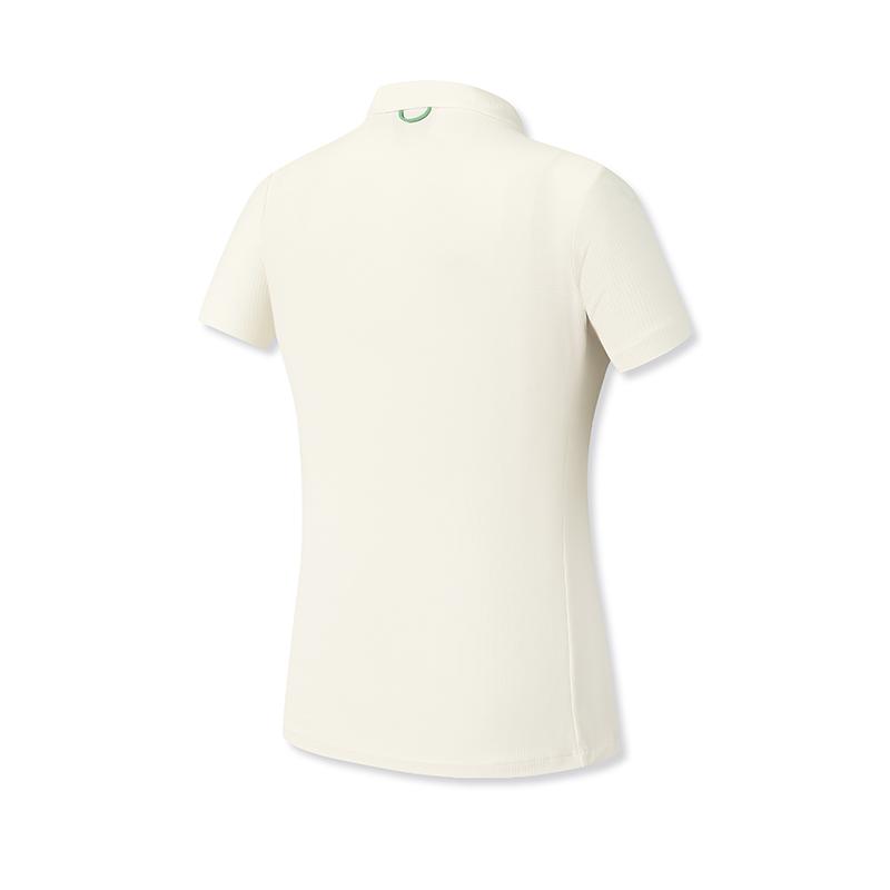 Fila Golf Series Minimalist Personality Trend Classic Sports Casual Comfortable Short Sleeve T-Shirt Women Tops A11W625133FIV