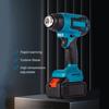 Wireless Portable Hot  Air Gun Handheld Rechargeable Baking Gun  Industrial Grade Film Coated Electric Heat Gun