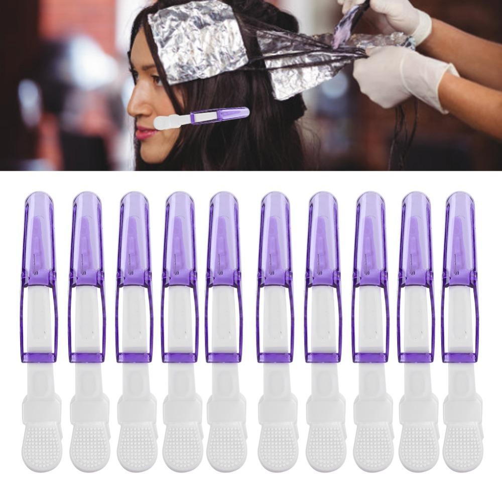 10pcs ABS Hair Partition Clip Large Capacity Salon Hair Clips Duckbilled Clip Hair Salon