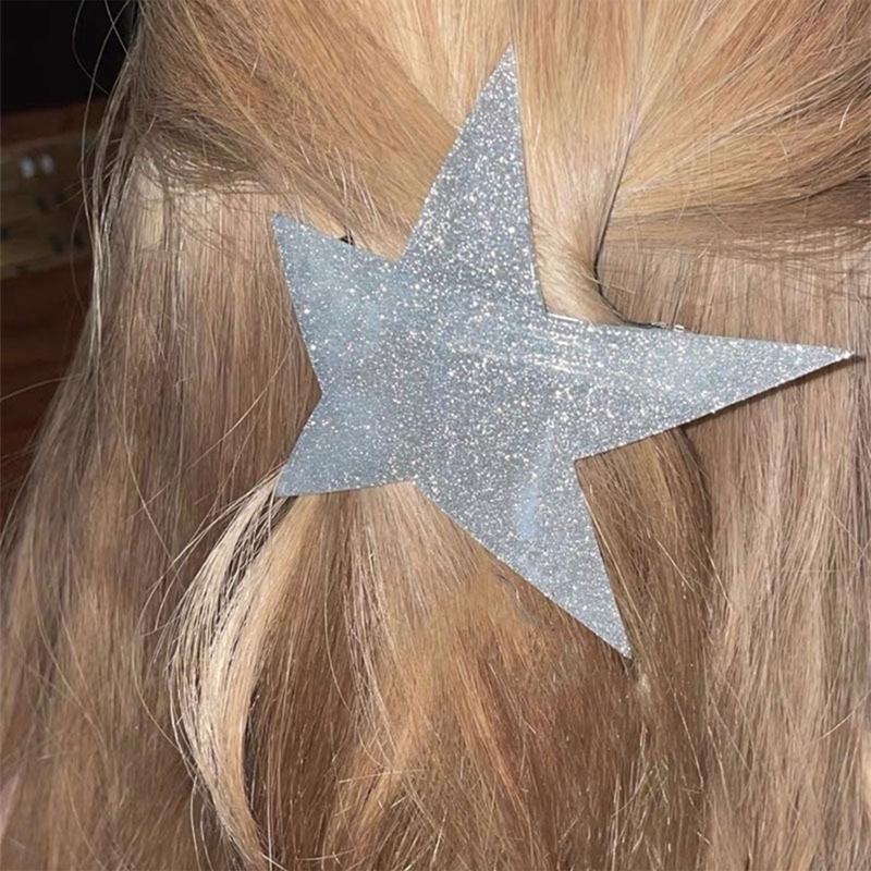 Star Hairpin Gothic Headwear Irregular Stars Hair Clips Fashion Hair Accessories for Girls Women Party Favor