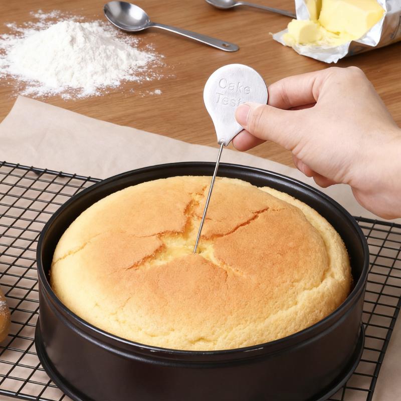 Cake Tester Probe Reusable Stainless Steel Cake Tester Needle Sticks For Bread Biscuit Muffin Pancake Baking Accessories