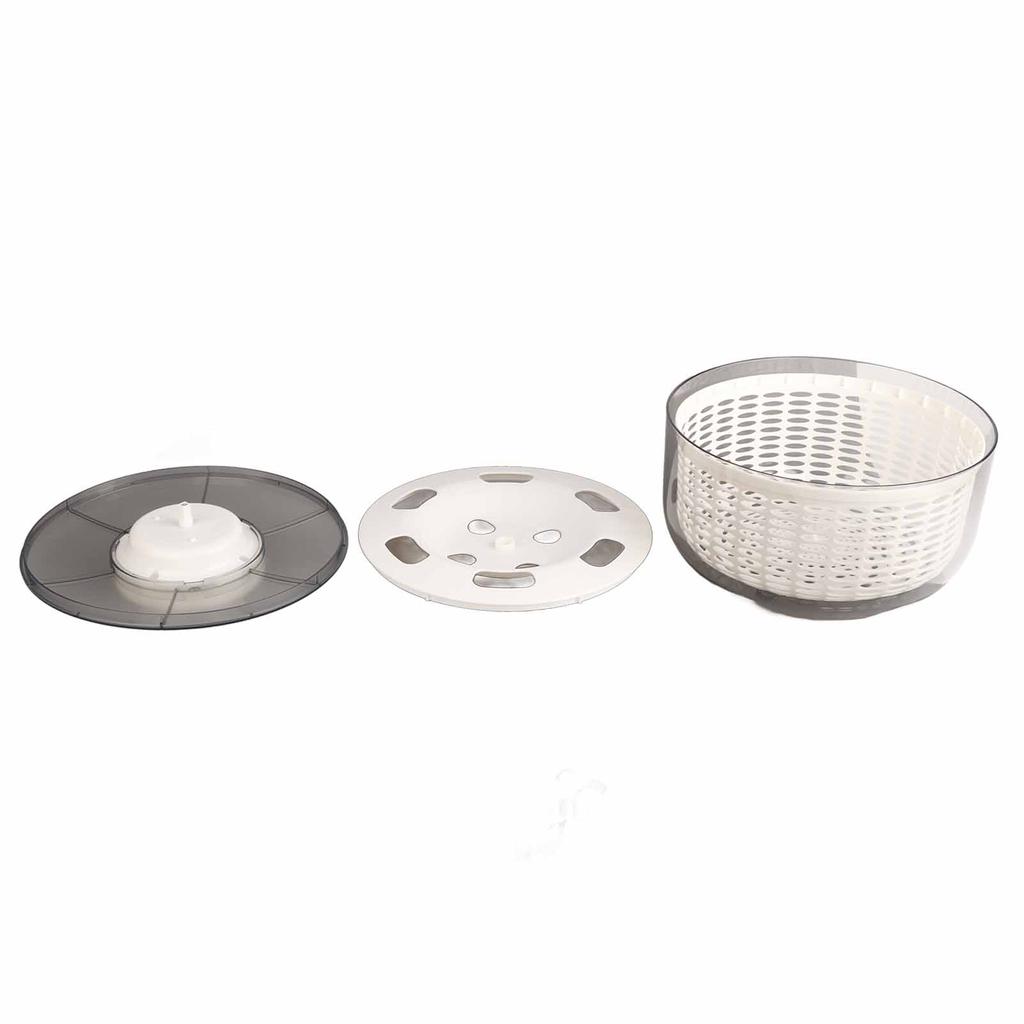 Salad Spinner 500RPM Electric Vegetable Fruit Washer Dryer Drainer Strainer for Kitchen 6000ML