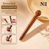 Wood Massage Stick Tool Natural Sandalwood Massager Acupoint Reflexology Tools For Full Body Relaxing Deep Tissue Foot Massage