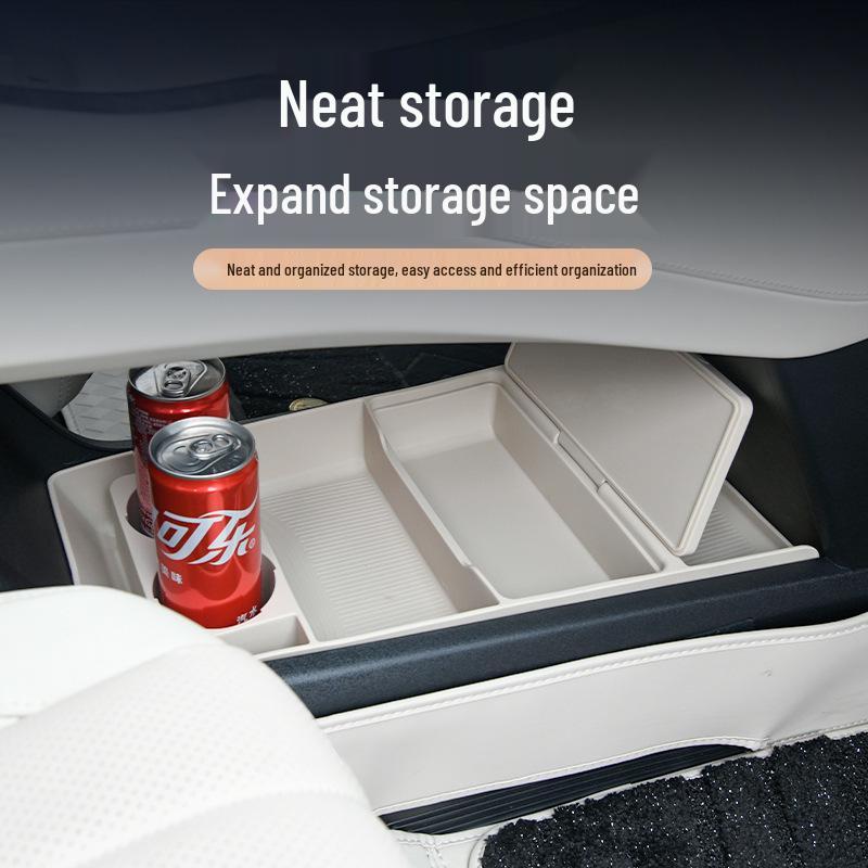 L90 Center Console Lower Storage Silicone Mat - Multi-functional Car Interior Accessory