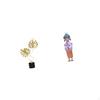 Figurine Statue Artwork Collectible Sculpture Ornament for Desk Cabinet Indoor Housewarming