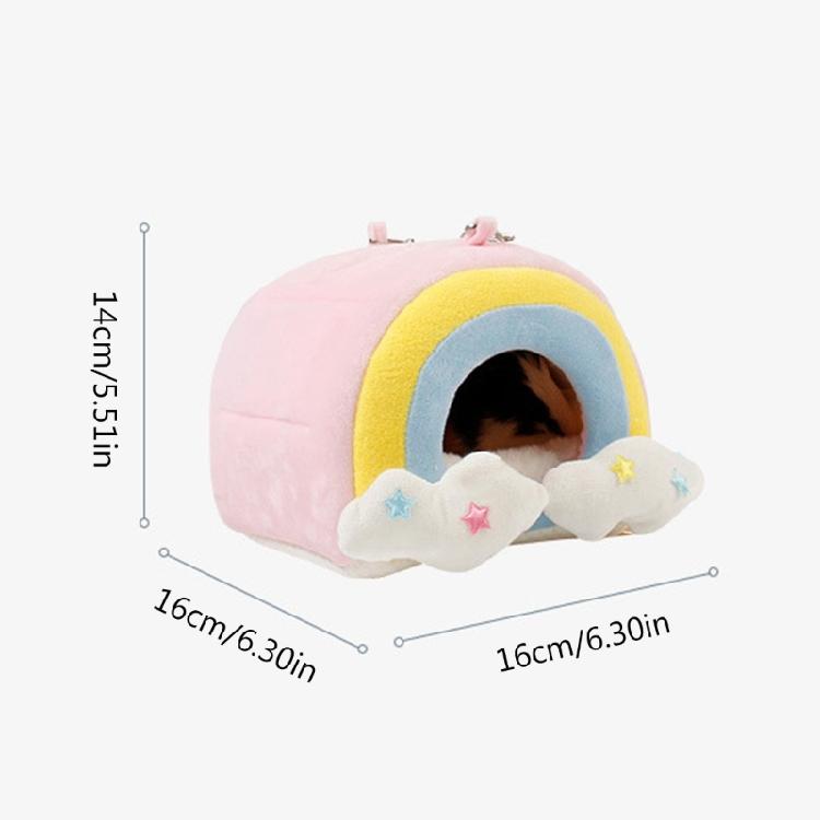 Hamster Warmes Bett Haus Versteck für Meerschweinchen Zwerghamster Frettchen Chinchilla