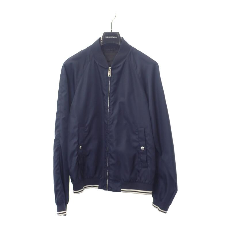 PRADA SGH039_R121_I18 48 Nylon jacket Navy Nylon mens