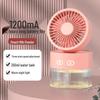 Compact Desktop Humidifier & Fan with Spray Cooling