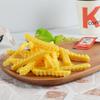 10Pcs Simulation French Fries Wolf Tooth Fries Model Food Model Burger Shop Western Food Display Props Home Decor Fake Potato