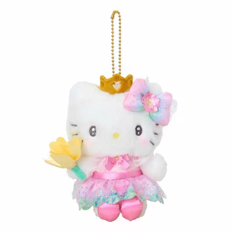 Sanrio Usahana Cogimyun Kirimichan Flower Bloom Fairy Wand Crown Bow Plush Toy Pendant Handbag Hang Decoration Christmas Gift