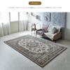 IKEHIKO Imported Rectangular Rug, Carpet, Rosario, Beige, Approx. 80 X 140cm, Wilton Classic Pattern, Room Use, #1321580020101