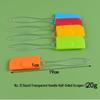 Silicone Spatula with Transparent Handle for Baking and Mixing